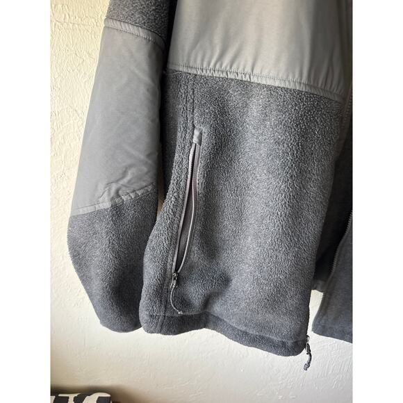 Men's Columbia Gray Fleece Jacket Size XXL - Picture 3 of 5